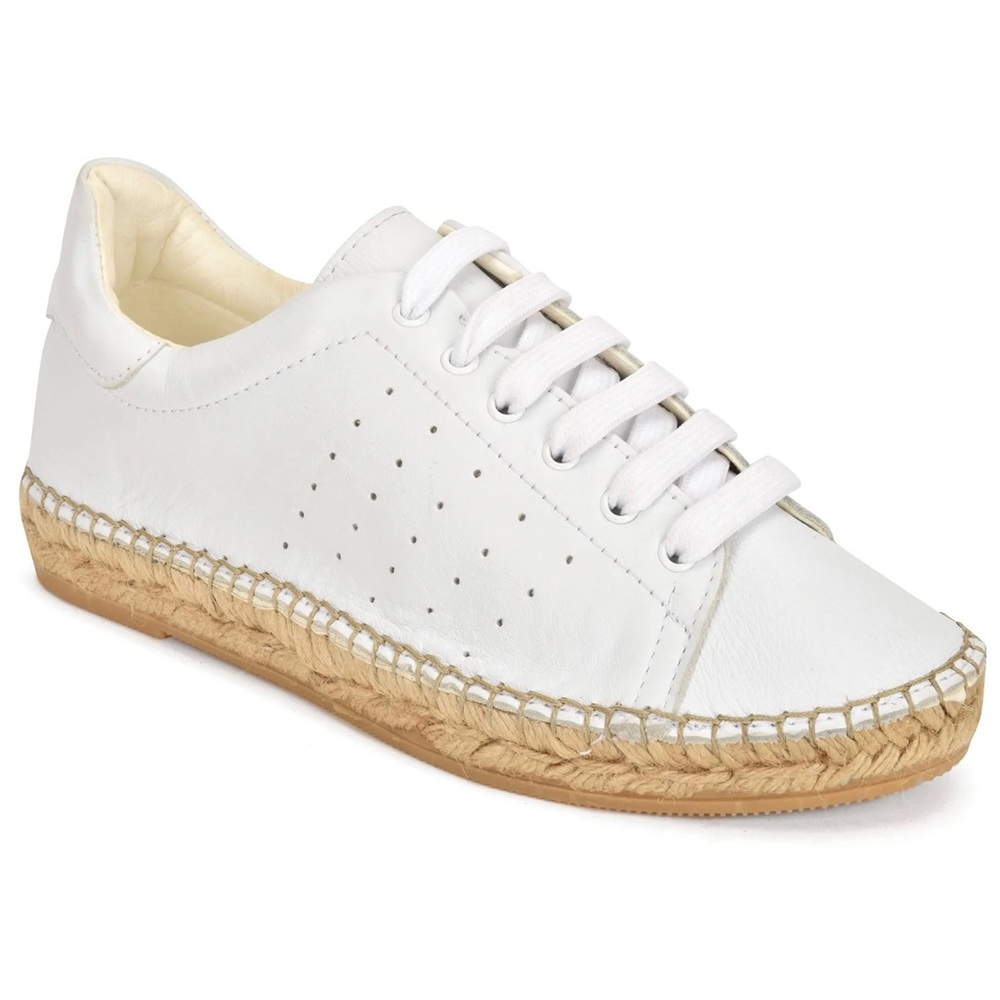 andrew stevens terra sneaker in white